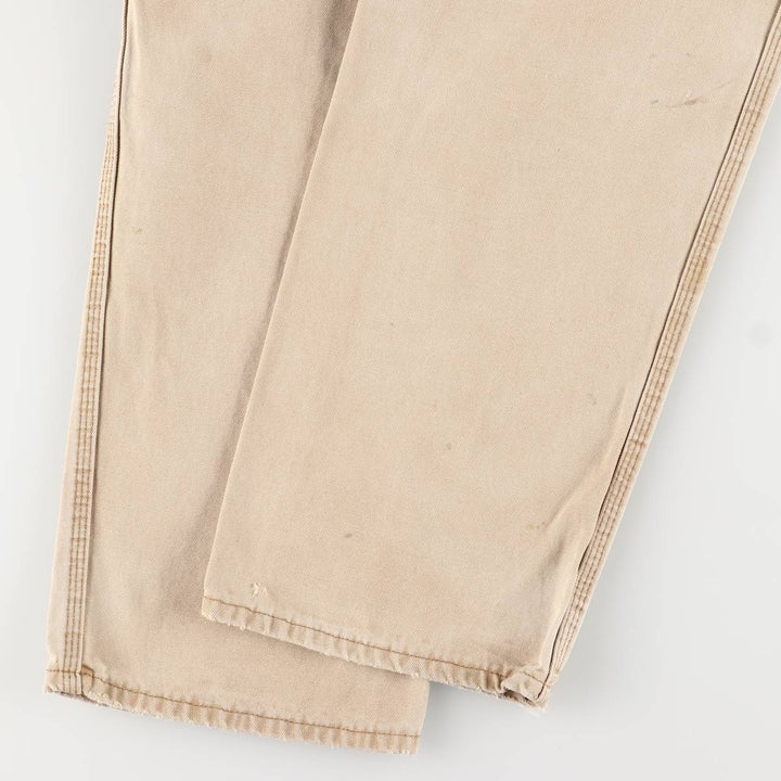 Dickies Duck Painter Pants Men's W33 equivalent cotton Beige type Vintage Second Hand