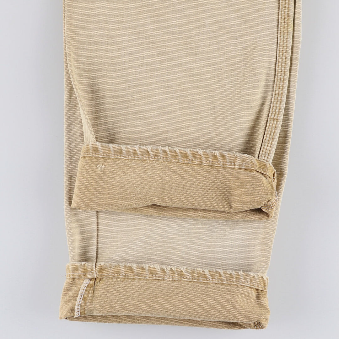 Dickies Duck Painter Pants Men's W33 equivalent cotton Beige type Vintage Second Hand