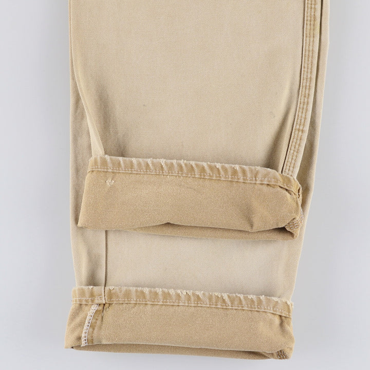 Dickies Duck Painter Pants Men's W33 equivalent cotton Beige type Vintage Second Hand