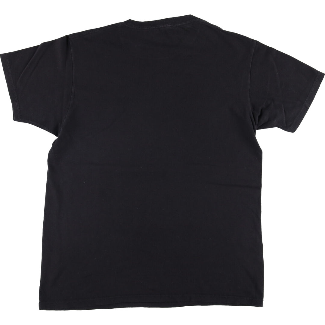 Cowboy Bebop Spike Spiegel Anime Character Print T-Shirt, Men's Size Medium cotton black type Vintage Second Hand