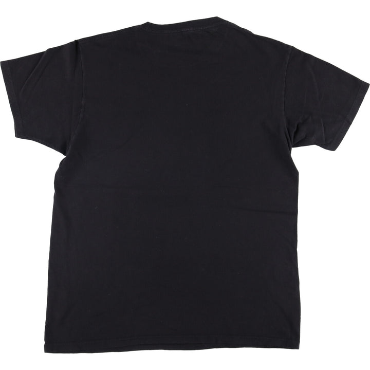 Cowboy Bebop Spike Spiegel Anime Character Print T-Shirt, Men's Size Medium cotton black type Vintage Second Hand