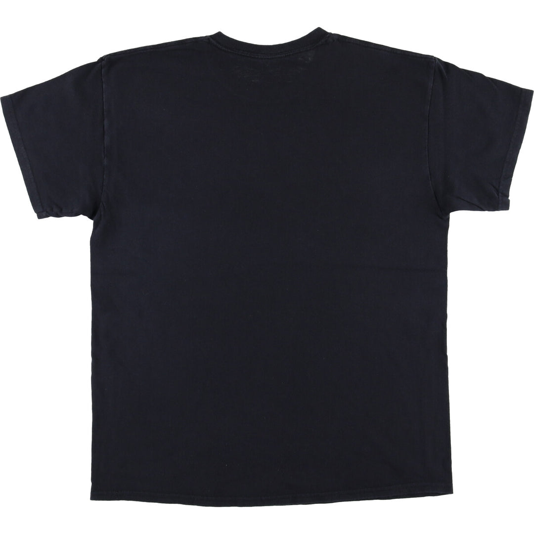 NARUTO SHIPPUDEN Naruto Shippuden Uchiha Itachi Anime Character Print T-Shirt Men's L size cotton black type Vintage Second Hand