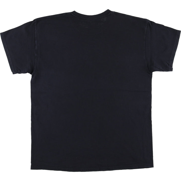 NARUTO SHIPPUDEN Naruto Shippuden Uchiha Itachi Anime Character Print T-Shirt Men's L size cotton black type Vintage Second Hand