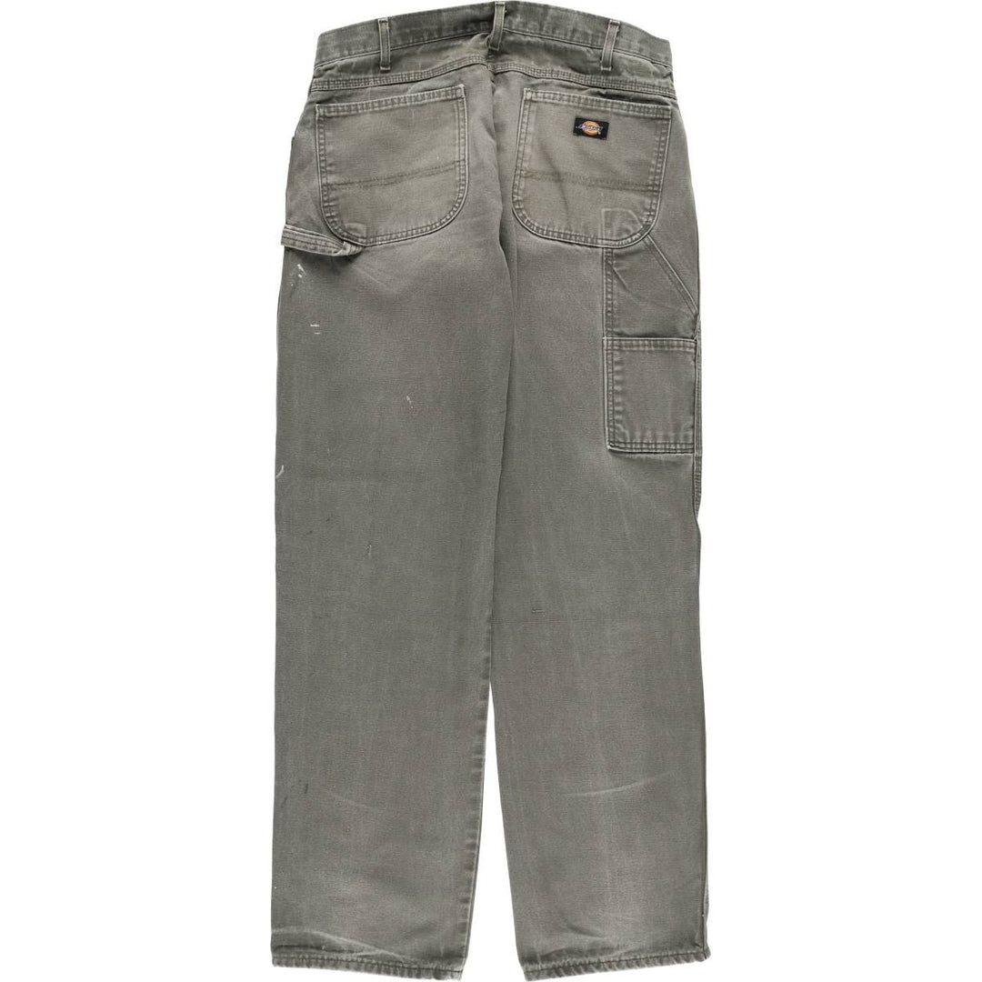 Dickies Painted Duck Painter Pants, Men's, Size W35 cotton Khaki type Vintage Second Hand