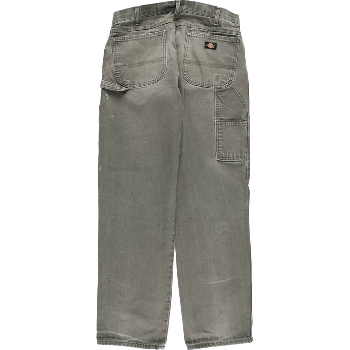 Dickies Painted Duck Painter Pants, Men's, Size W35 cotton Khaki type Vintage Second Hand