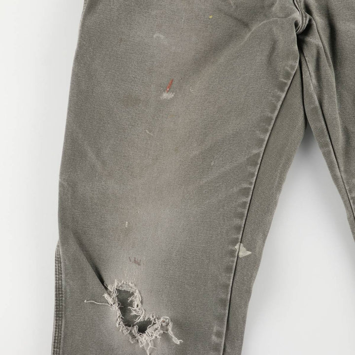Dickies Painted Duck Painter Pants, Men's, Size W35 cotton Khaki type Vintage Second Hand