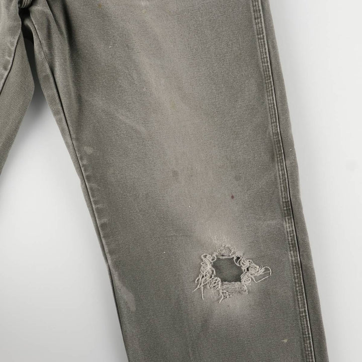 Dickies Painted Duck Painter Pants, Men's, Size W35 cotton Khaki type Vintage Second Hand