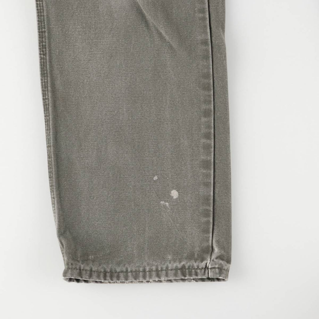 Dickies Painted Duck Painter Pants, Men's, Size W35 cotton Khaki type Vintage Second Hand
