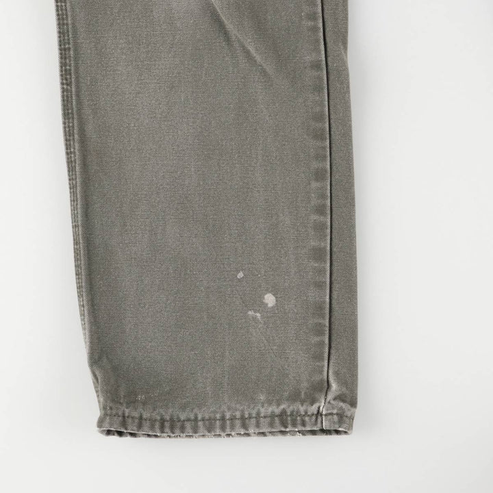 Dickies Painted Duck Painter Pants, Men's, Size W35 cotton Khaki type Vintage Second Hand