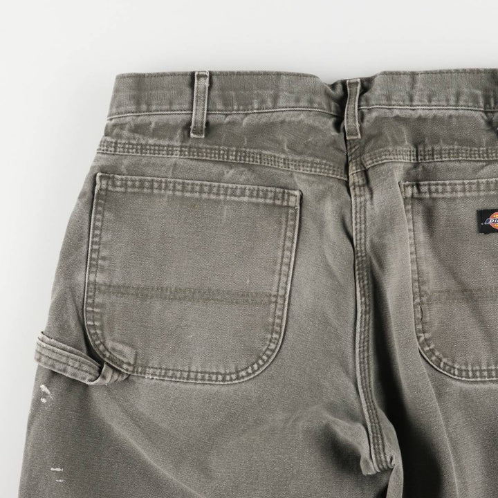 Dickies Painted Duck Painter Pants, Men's, Size W35 cotton Khaki type Vintage Second Hand