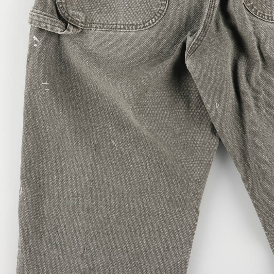 Dickies Painted Duck Painter Pants, Men's, Size W35 cotton Khaki type Vintage Second Hand