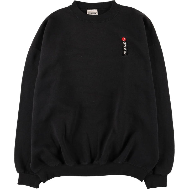 Vintage 90'S Tultex Superweight sweatshirt, men's size XL cotton black type Vintage Second Hand
