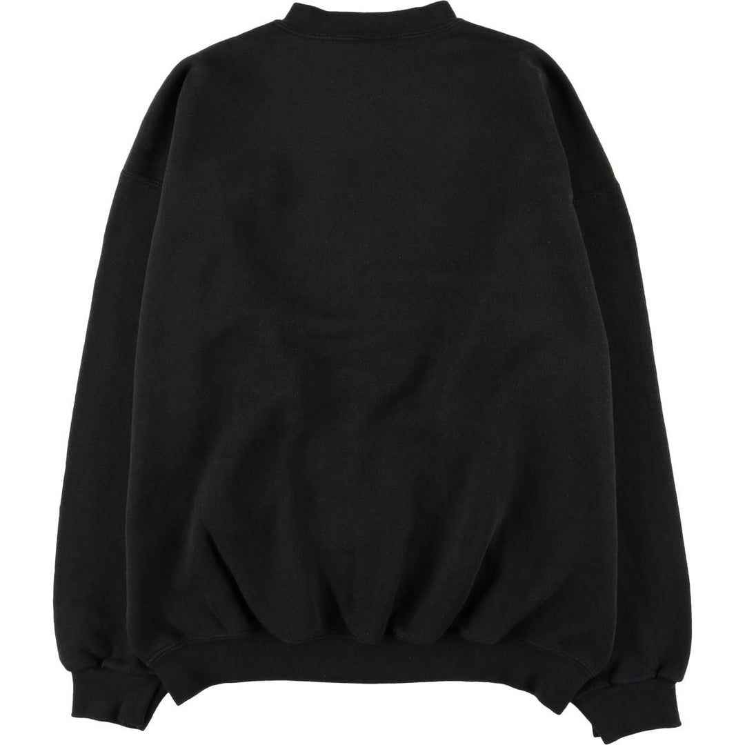 Vintage 90'S Tultex Superweight sweatshirt, men's size XL cotton black type Vintage Second Hand