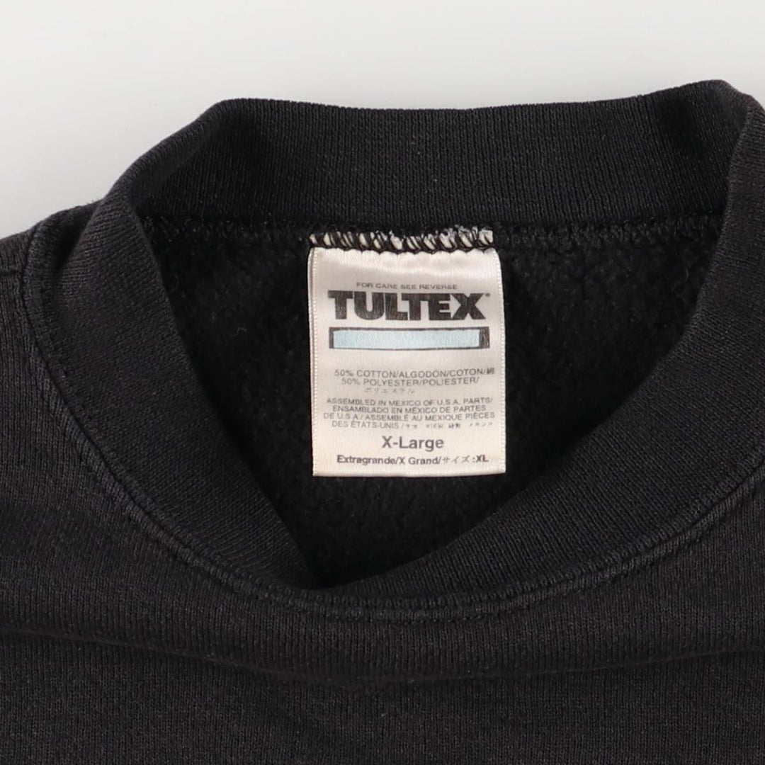 Vintage 90'S Tultex Superweight sweatshirt, men's size XL cotton black type Vintage Second Hand