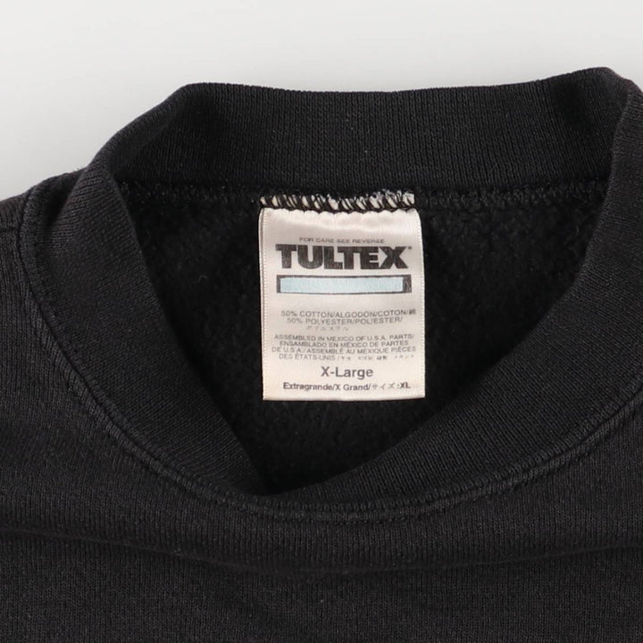 Vintage 90'S Tultex Superweight sweatshirt, men's size XL cotton black type Vintage Second Hand