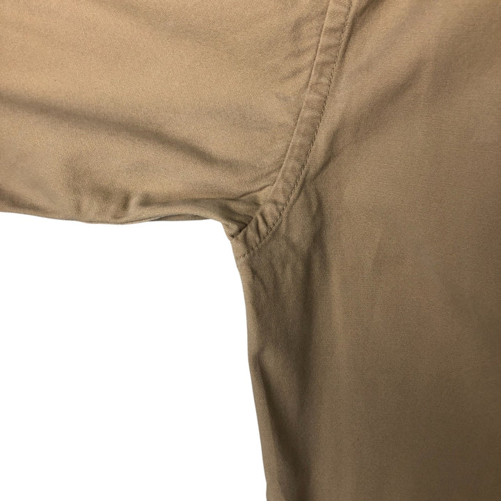 Vintage 90s-00'S Timberland WEATHERGEAR short-sleeved cotton box shirt, men's size M cotton Beige type Vintage Second Hand