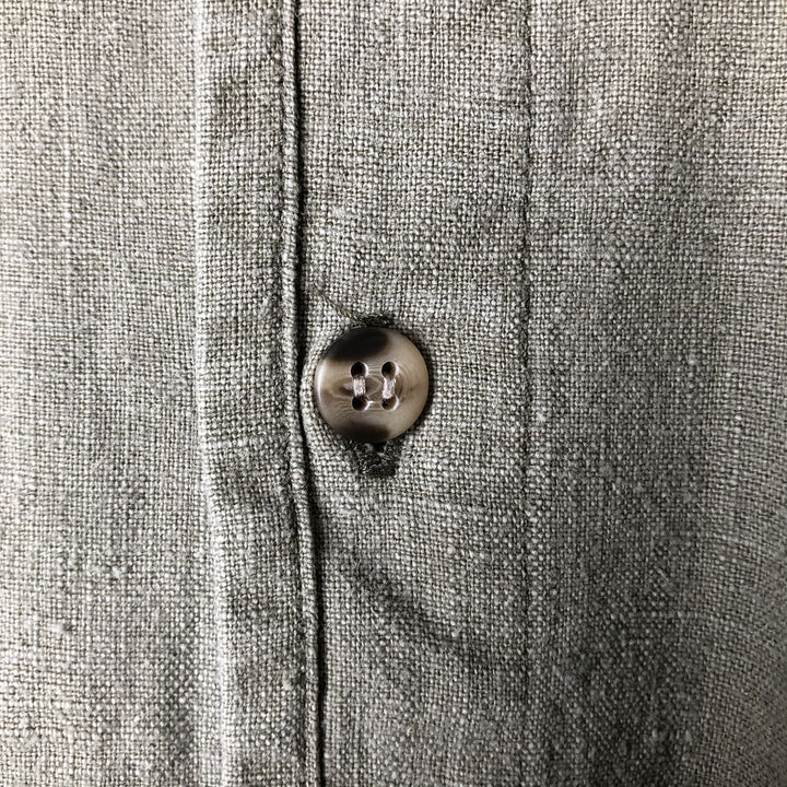 90'S GAP Vintage Short Sleeve Button-Down Shirt, Men's XL unclear Khaki type Vintage Second Hand