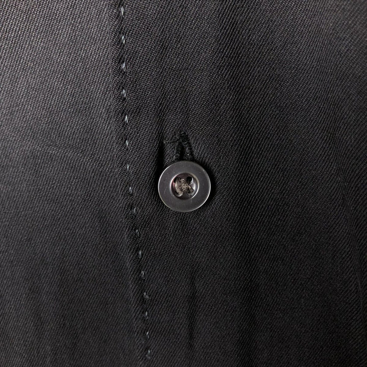 Tommy Bahama short sleeve open collar silk shirt, box shirt, men's XL size silk black type Vintage Second Hand