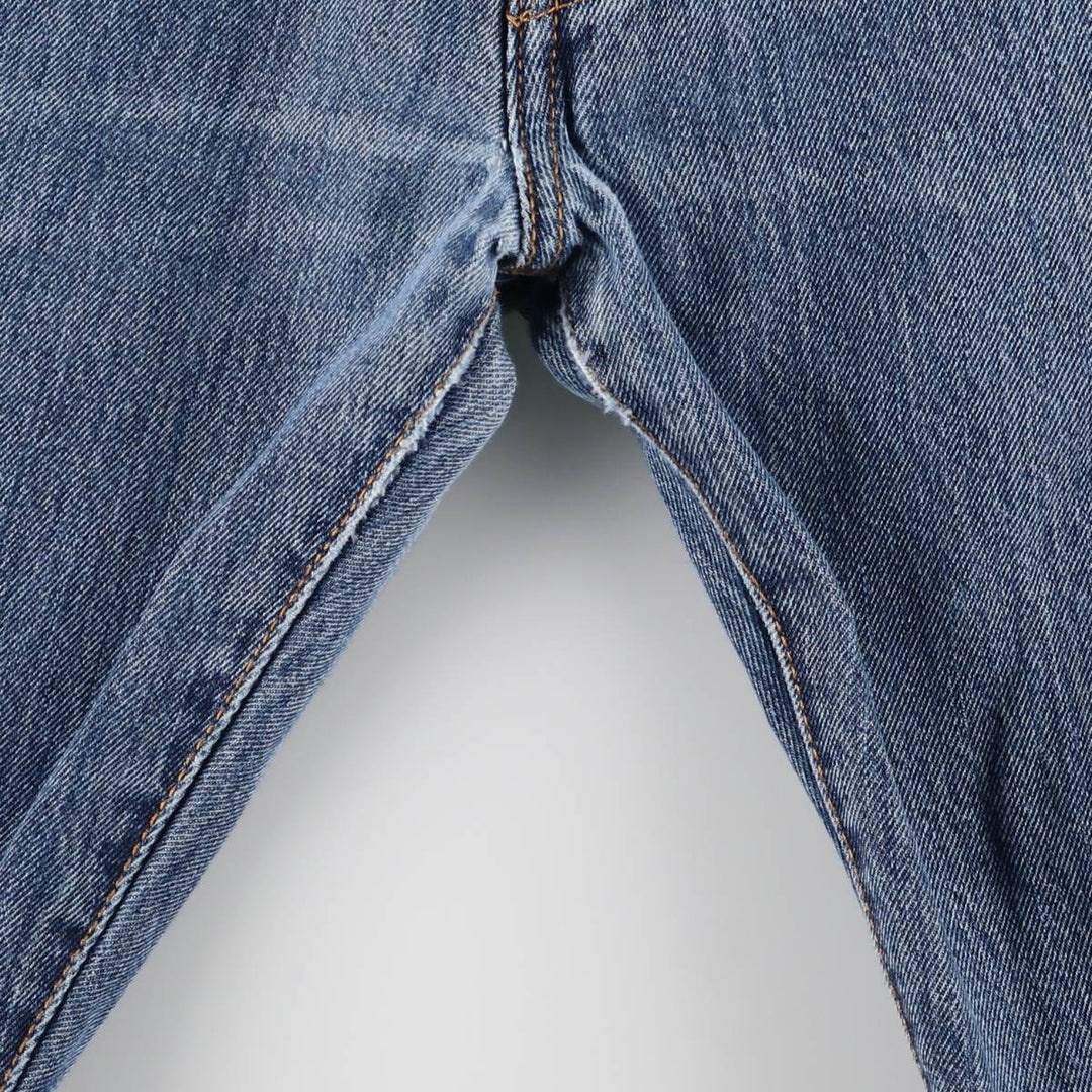 Levi's 501 straight denim pants for men, size W33 cotton blue type Vintage Second Hand