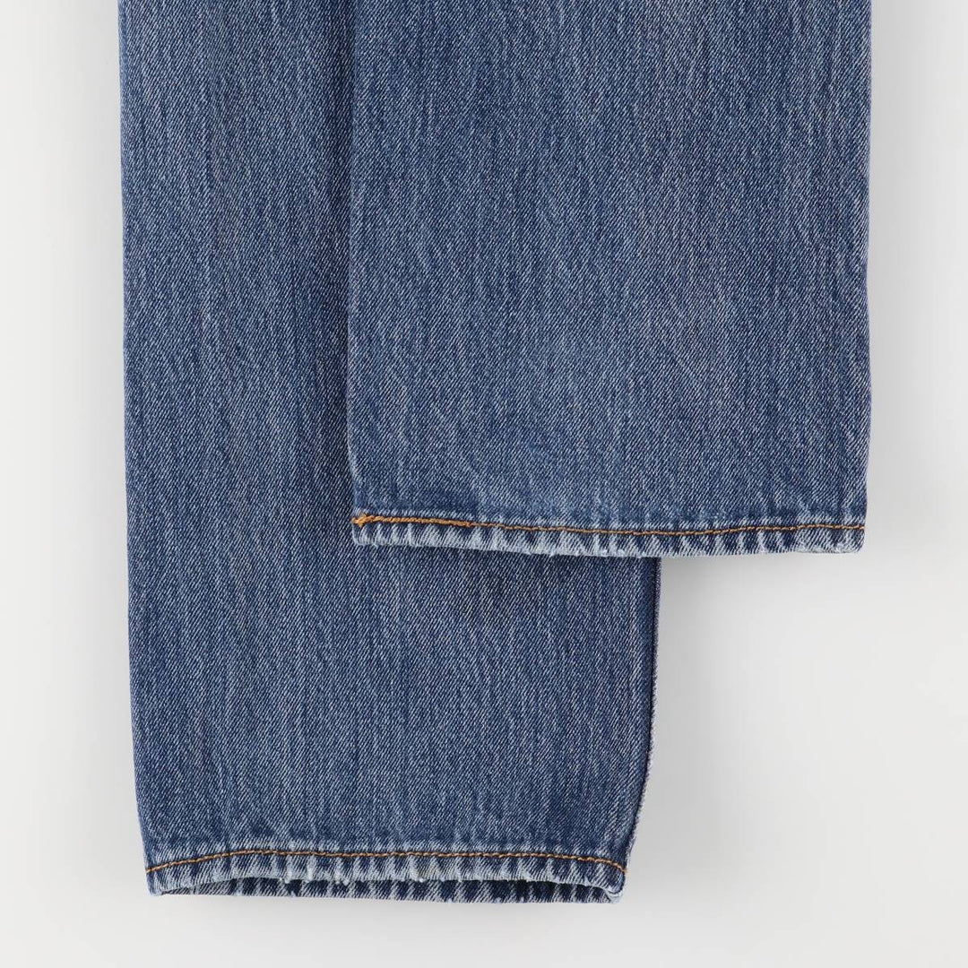 Levi's 501 straight denim pants for men, size W33 cotton blue type Vintage Second Hand