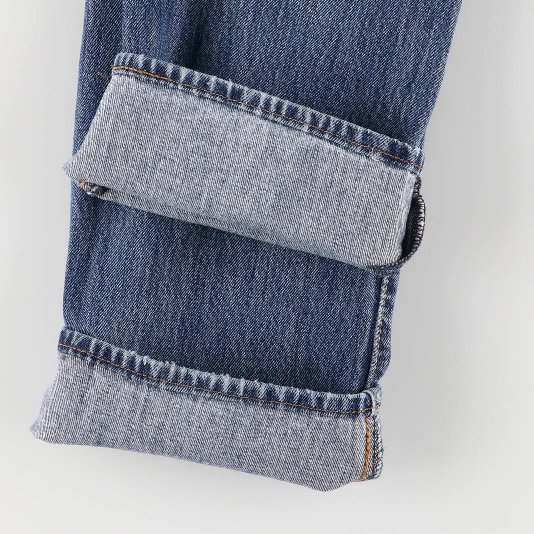 Levi's 501 straight denim pants for men, size W33 cotton blue type Vintage Second Hand