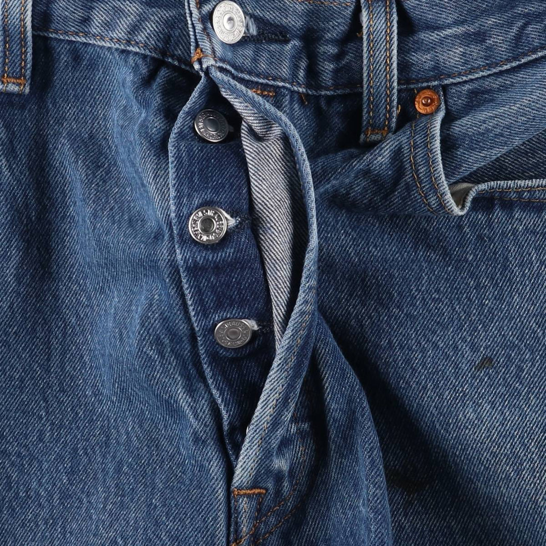 Levi's 501 straight denim pants for men, size W35 cotton blue type Vintage Second Hand
