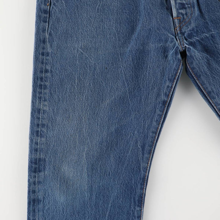 Levi's 501 straight denim pants for men, size W35 cotton blue type Vintage Second Hand