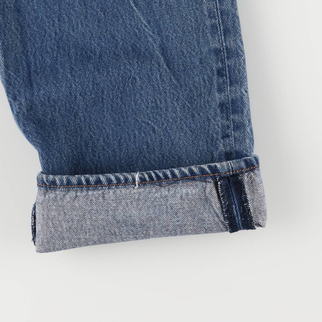 Levi's 501 straight denim pants for men, size W35 cotton blue type Vintage Second Hand