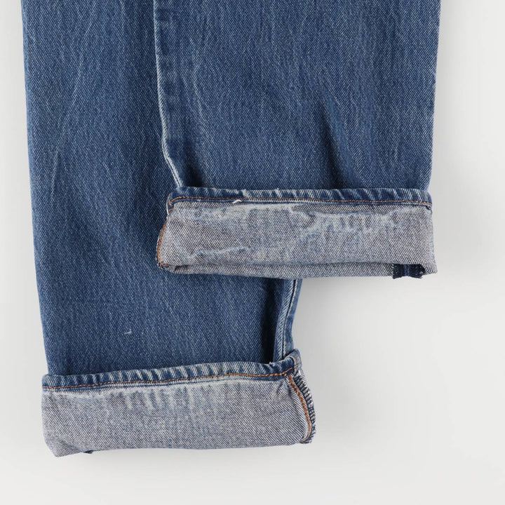 Levi's 501 straight denim pants for men, size W35 cotton blue type Vintage Second Hand