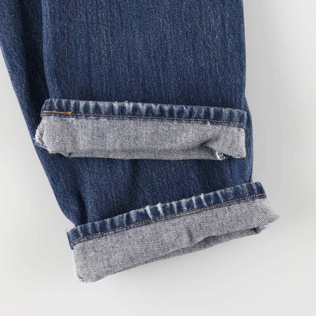Levi's 501 straight denim pants for men, size W34 cotton blue type Vintage Second Hand