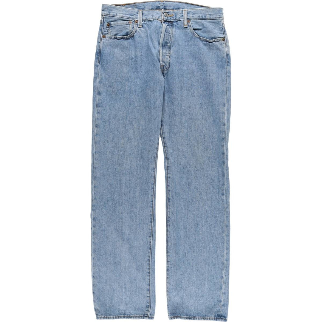 Levi's 501 straight denim pants for men, size W36 cotton blue type Vintage Second Hand
