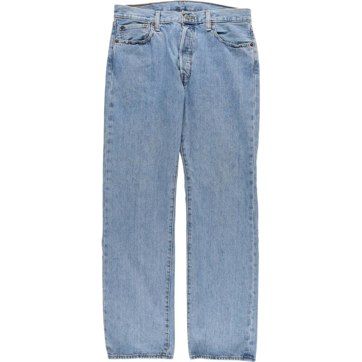 Levi's 501 straight denim pants for men, size W36 cotton blue type Vintage Second Hand