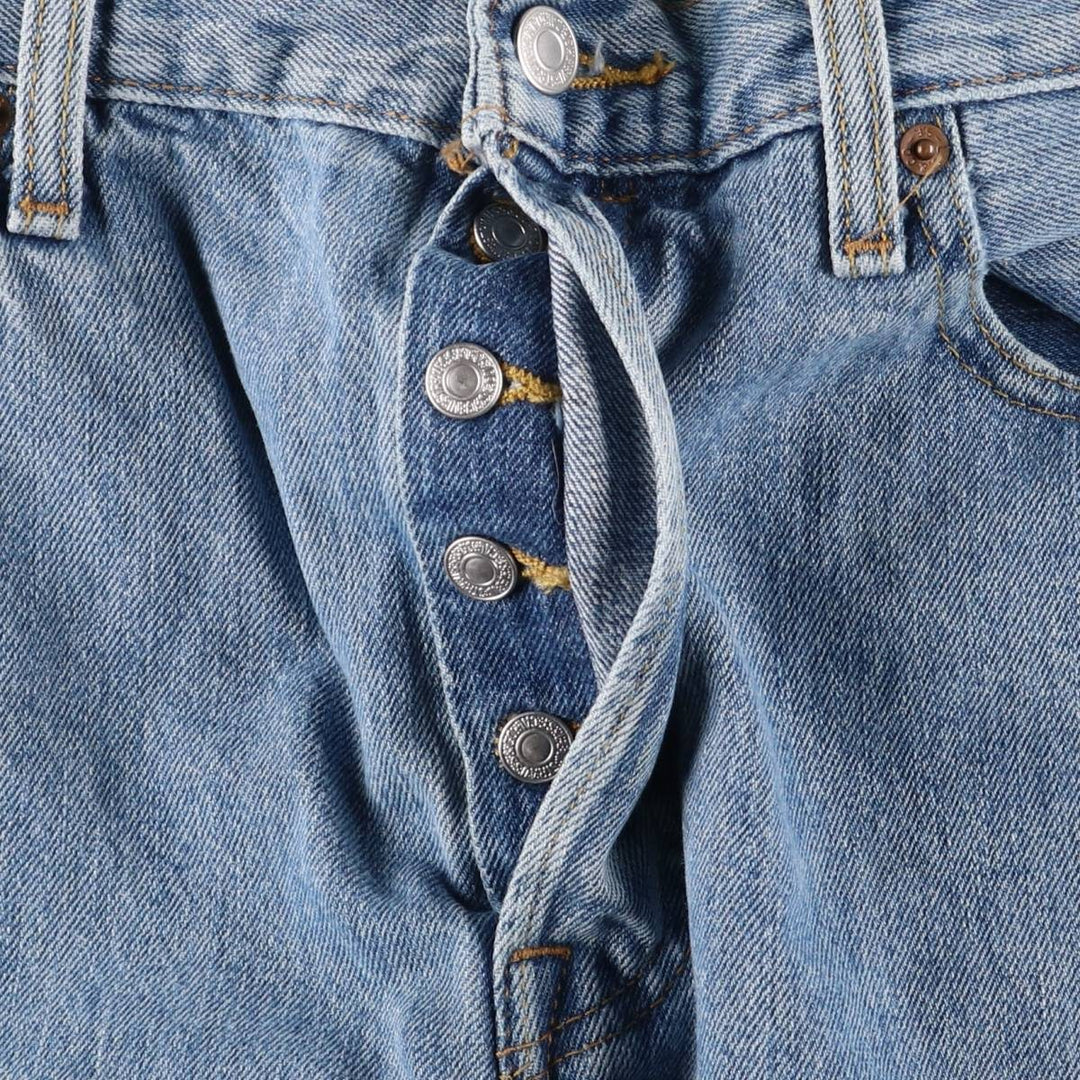 Levi's 501 straight denim pants for men, size W36 cotton blue type Vintage Second Hand