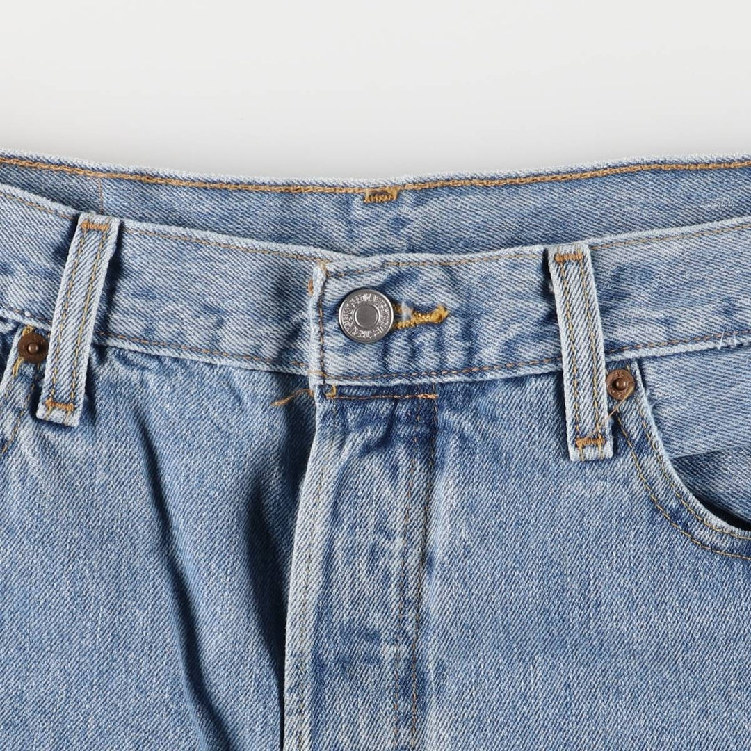 Levi's 501 straight denim pants for men, size W36 cotton blue type Vintage Second Hand