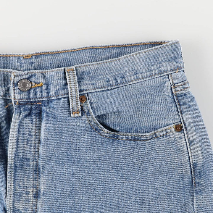 Levi's 501 straight denim pants for men, size W36 cotton blue type Vintage Second Hand