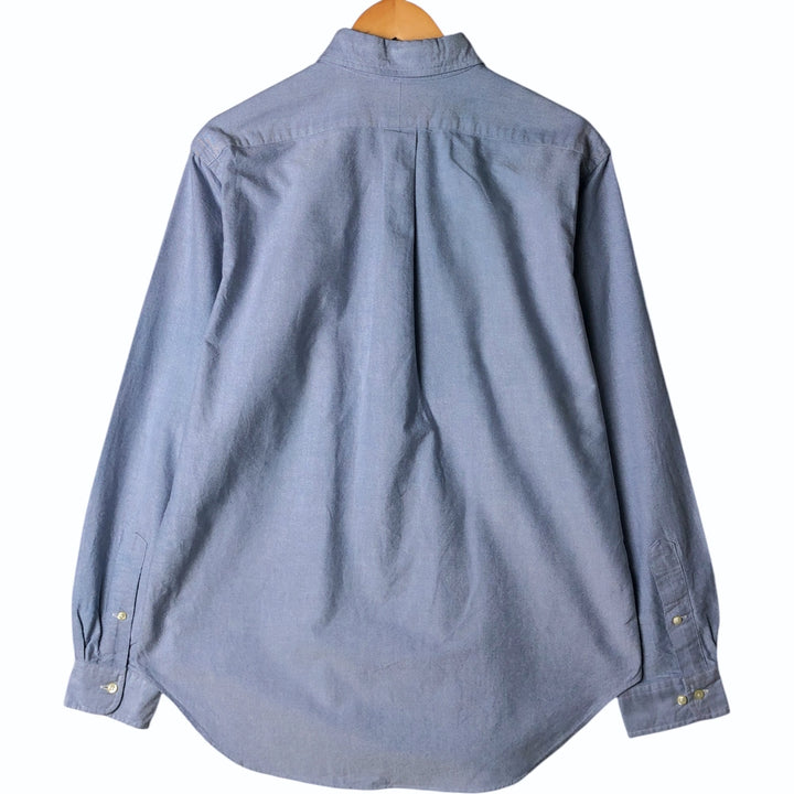 Ralph Lauren Classic Fit Long Sleeve Button Down Shirt, Men's Size L cotton Blue type light blue Vintage Second Hand
