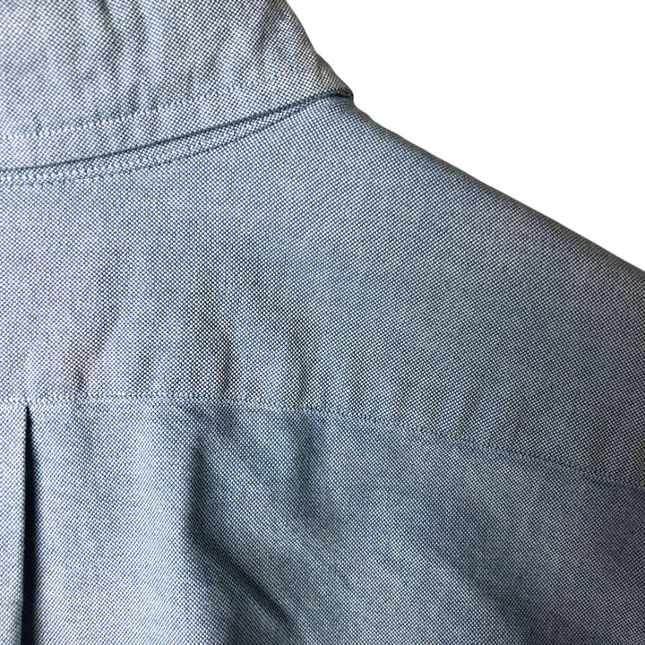 Ralph Lauren Classic Fit Long Sleeve Button Down Shirt, Men's Size L cotton Blue type light blue Vintage Second Hand