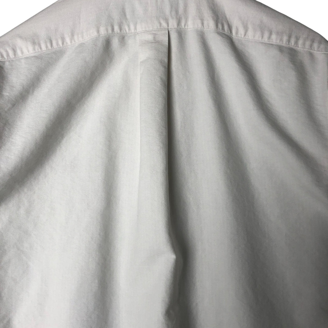 Ralph Lauren RALPH LAUREN long-sleeved button-down shirt, men's size L cotton white type Vintage Second Hand