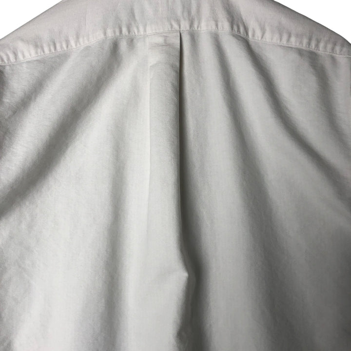 Ralph Lauren RALPH LAUREN long-sleeved button-down shirt, men's size L cotton white type Vintage Second Hand