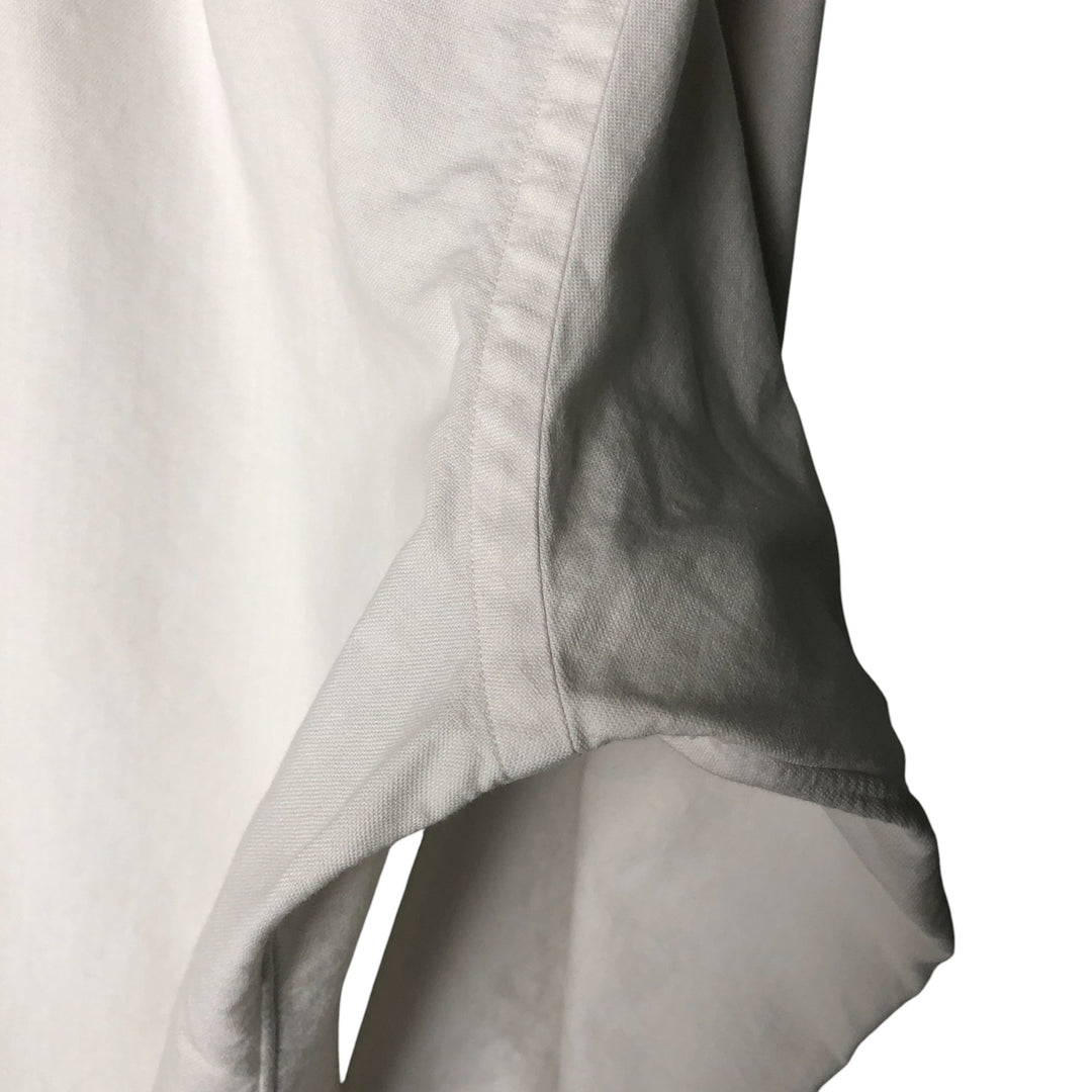 Ralph Lauren RALPH LAUREN long-sleeved button-down shirt, men's size L cotton white type Vintage Second Hand