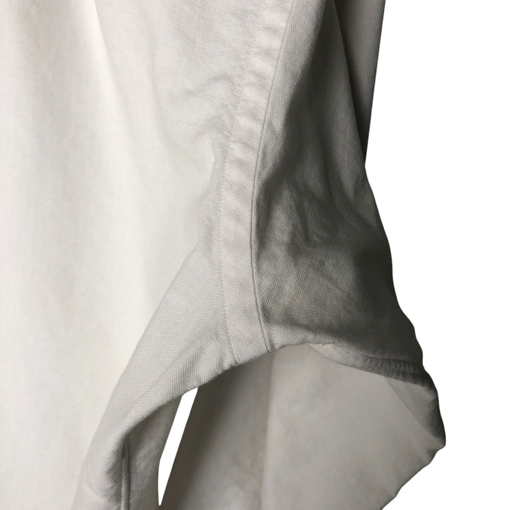 Ralph Lauren RALPH LAUREN long-sleeved button-down shirt, men's size L cotton white type Vintage Second Hand