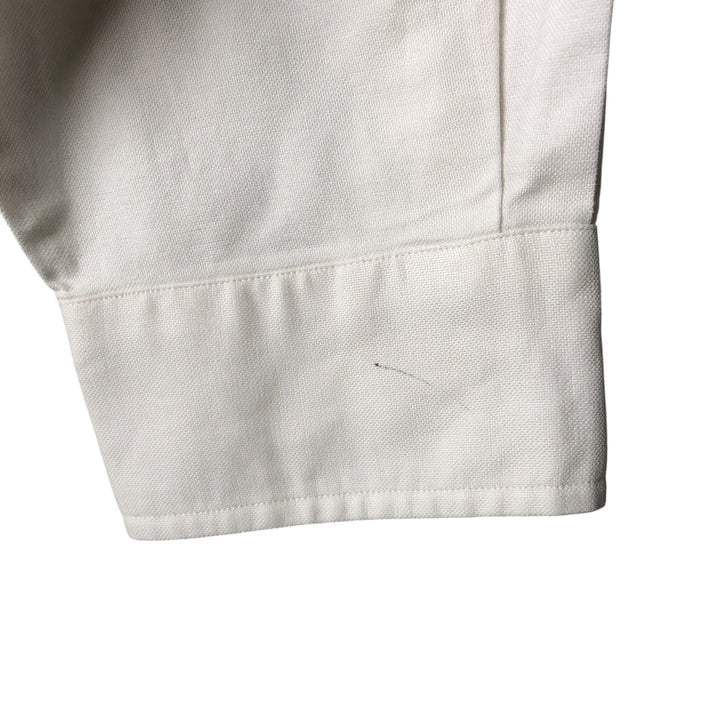 Ralph Lauren YARMOUTH long sleeve button down shirt, men's size L cotton white type Vintage Second Hand