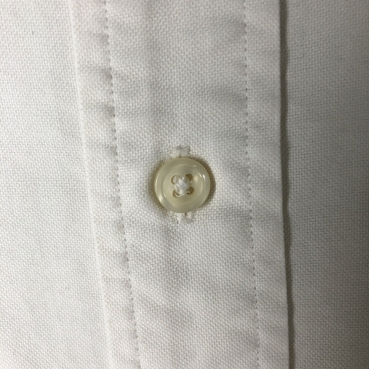 Ralph Lauren long sleeve button down shirt, men's XL size cotton white type Vintage Second Hand
