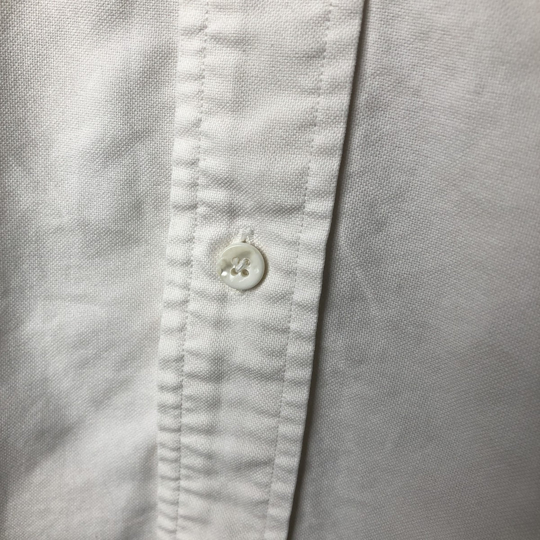 Ralph Lauren long sleeve button down shirt, men's XL size cotton white type Vintage Second Hand