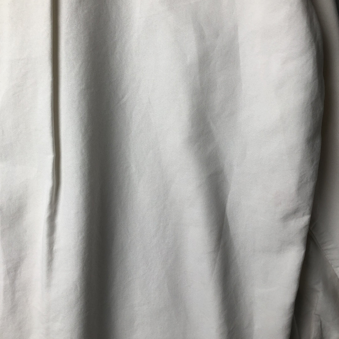 Ralph Lauren long sleeve button down shirt, men's XL size cotton white type Vintage Second Hand