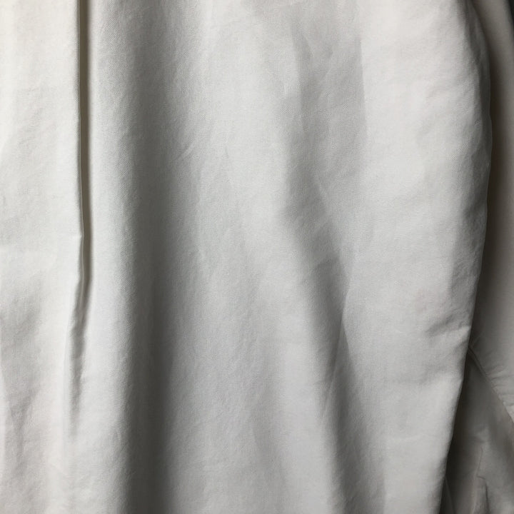 Ralph Lauren long sleeve button down shirt, men's XL size cotton white type Vintage Second Hand