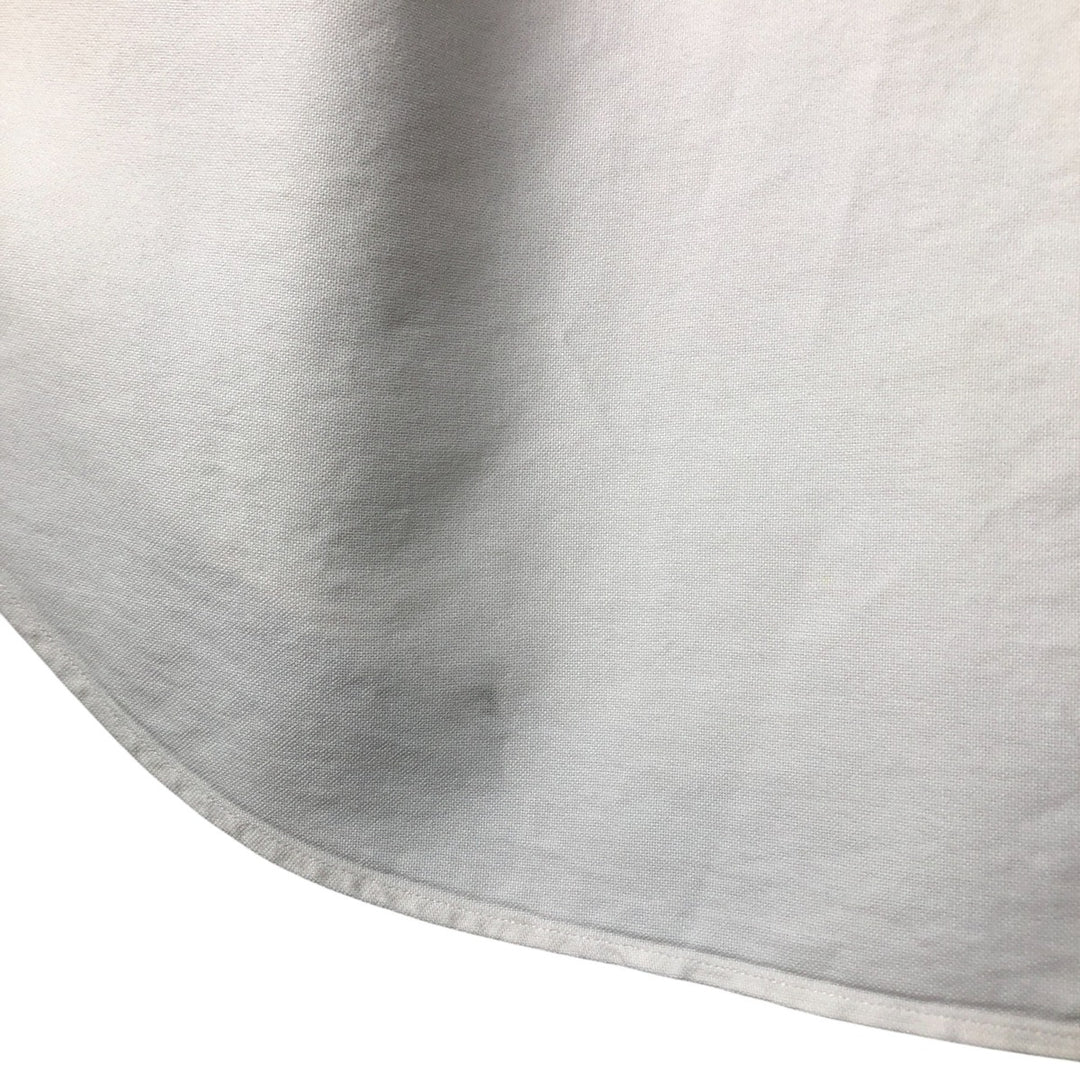 Ralph Lauren long sleeve button down shirt, men's XL size cotton white type Vintage Second Hand