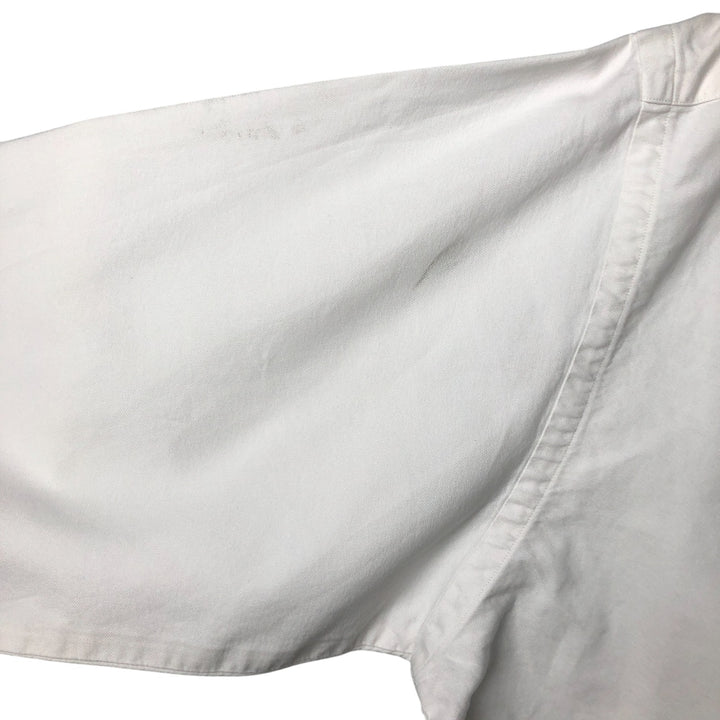 Ralph Lauren long sleeve button down shirt, men's XL size cotton white type Vintage Second Hand