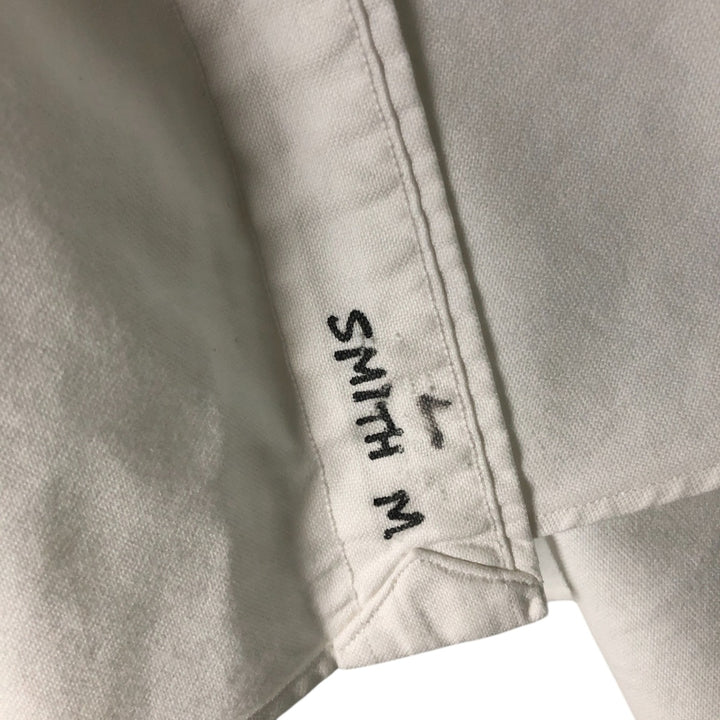 Ralph Lauren YARMOUTH long sleeve button down shirt, men's size L cotton white type Vintage Second Hand