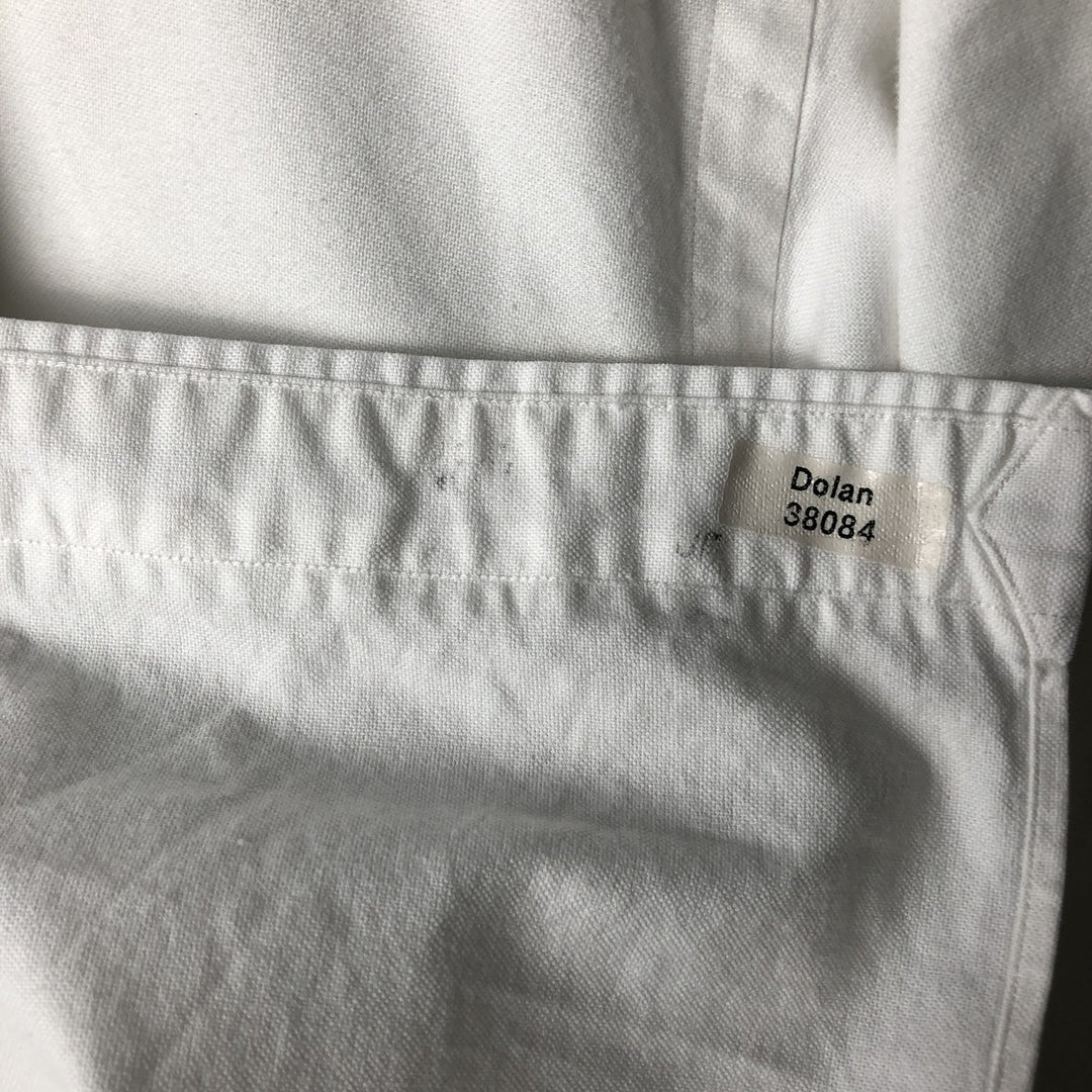 Ralph Lauren YARMOUTH long sleeve button down shirt, men's XL size cotton white type Vintage Second Hand
